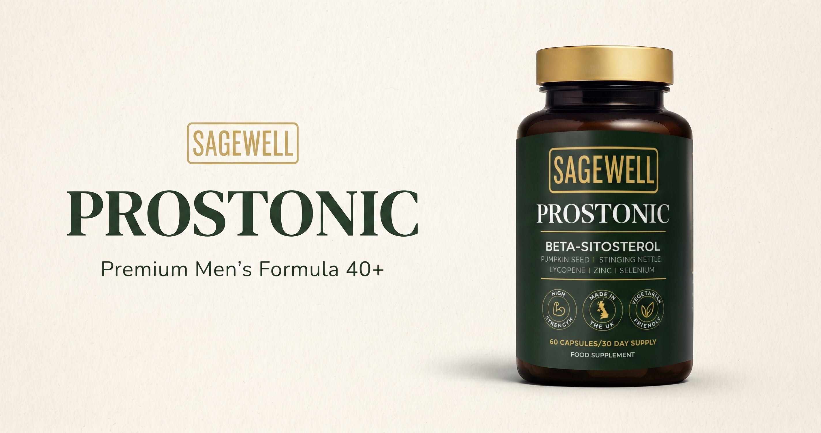 Sagewell | Prostonic Men's Formula 40+