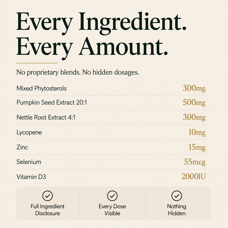 Prostonic — High-Strength Men's Formula 40+